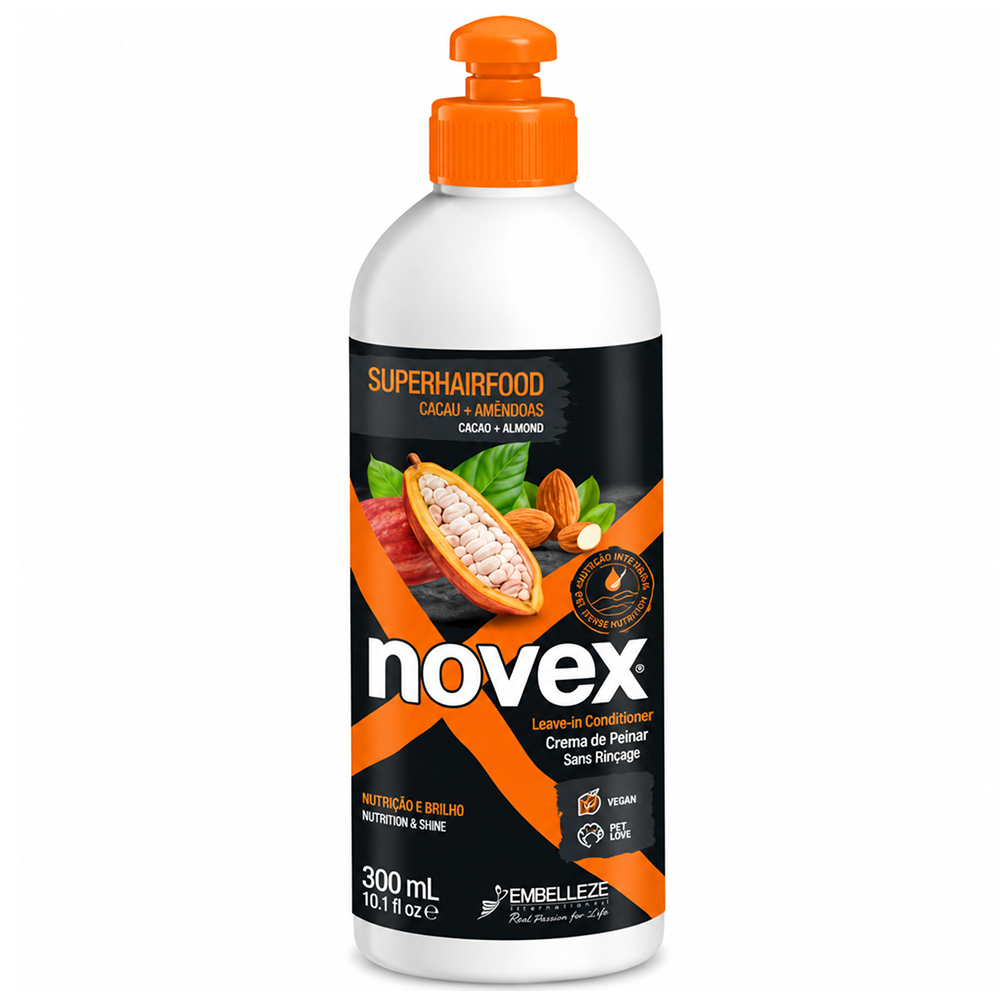 Novex Superhairfood Cocoa+Almonds Leave-In Conditioner 300ml