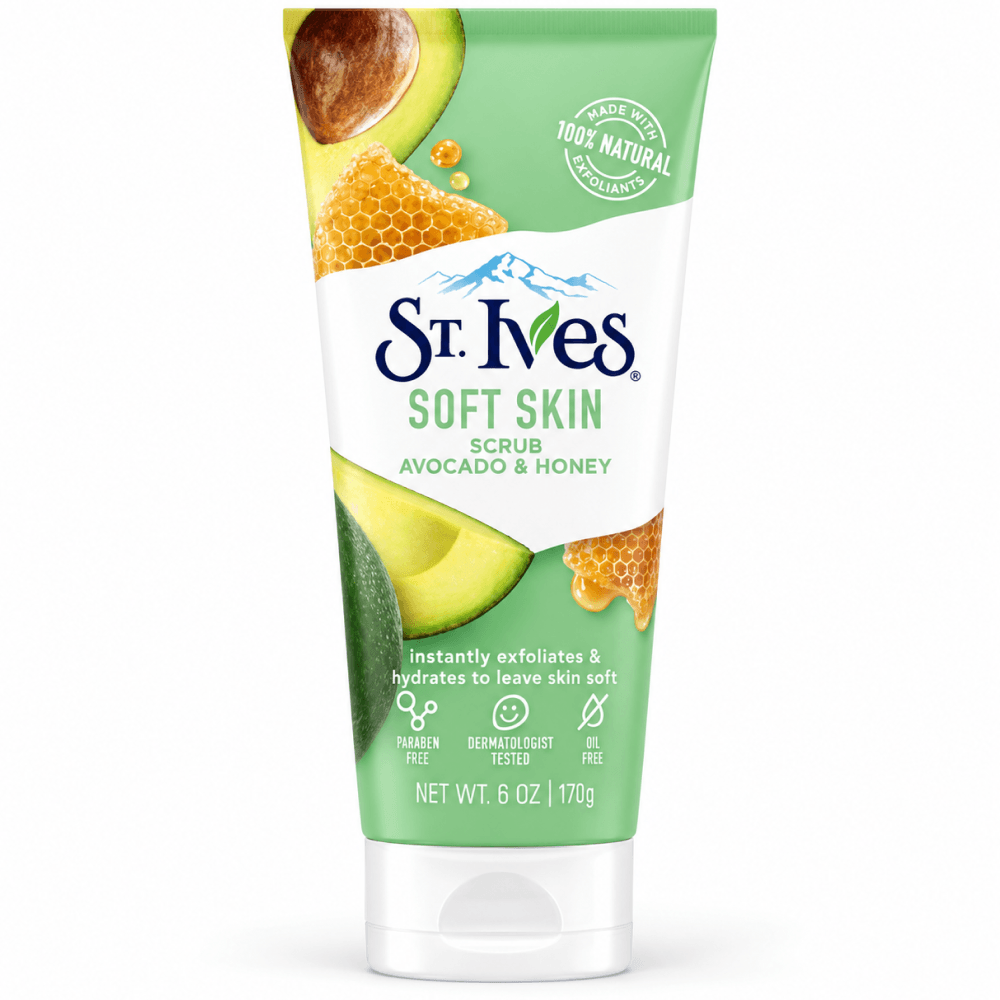 St. Ives Scrub Avocado + Honing 177 ml