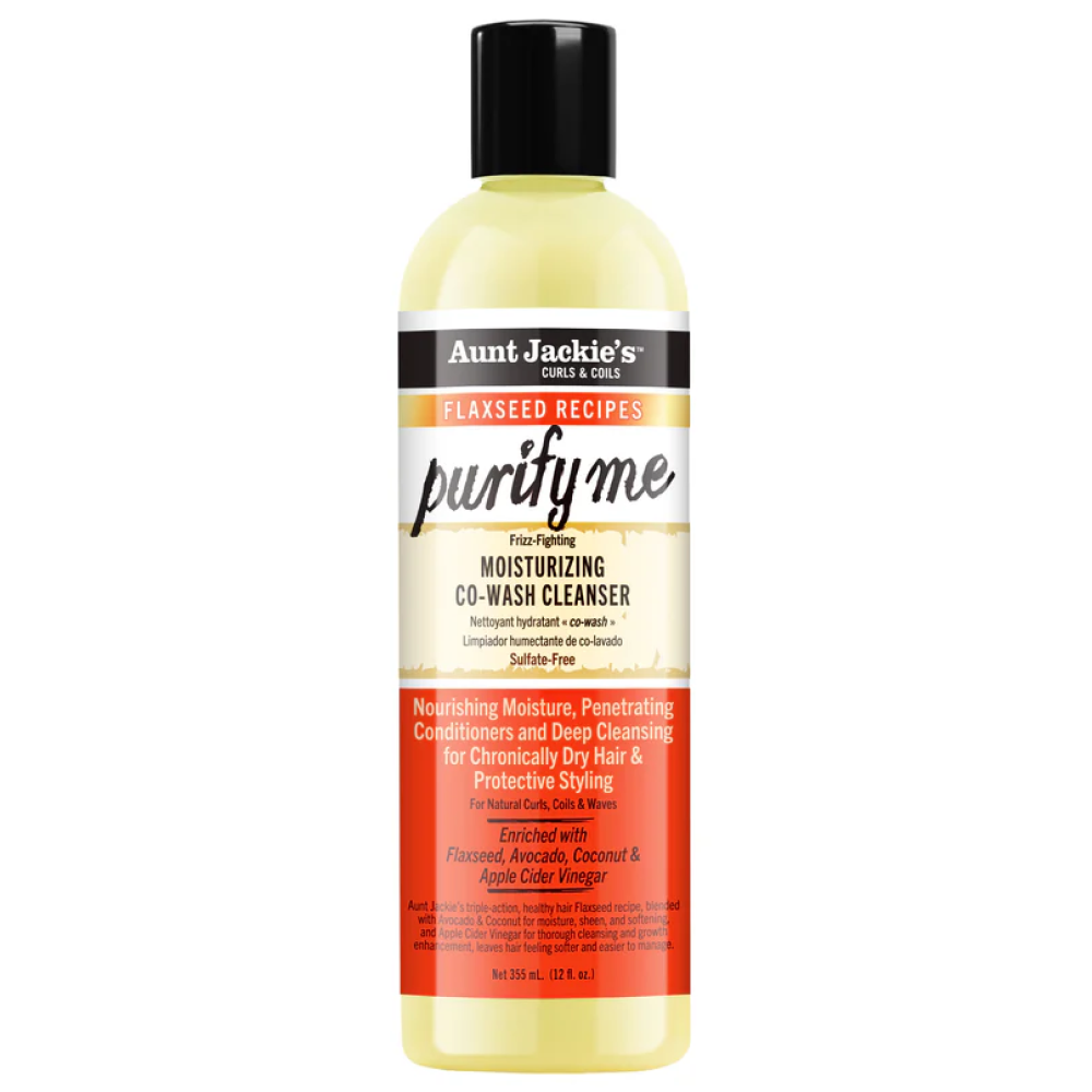 Aunt Jackie's Flaxseed Purify Me Co-Wash Cleanser 355ml