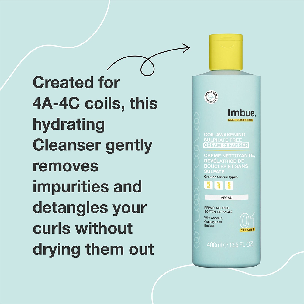 Imbue Awakening Cream Cleanser 400ml