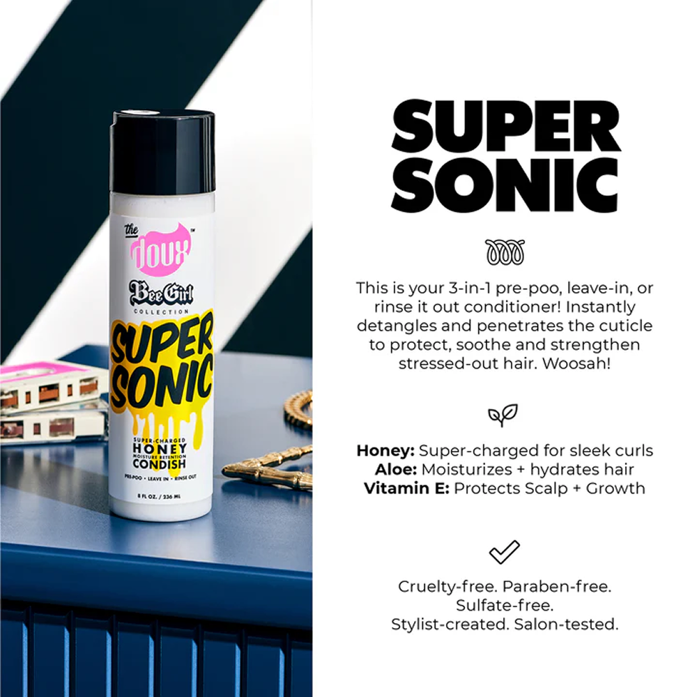 The Doux Bee Girl Supersonic Honey Condish 236ml-Styling Spray-Aladin Beauty