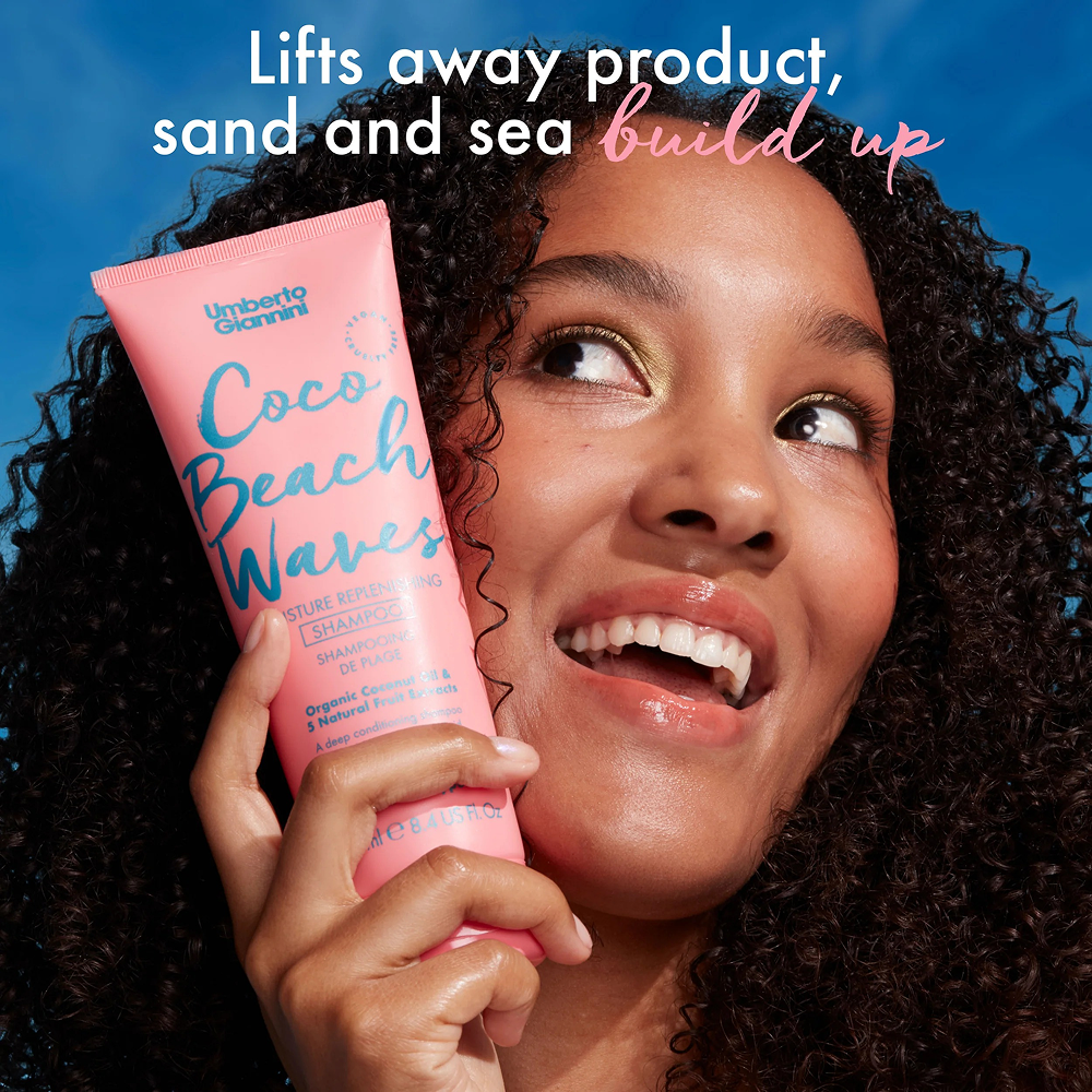 Umberto Giannini Coco Beach Waves Moisture Replenishing Shampoo 250ml