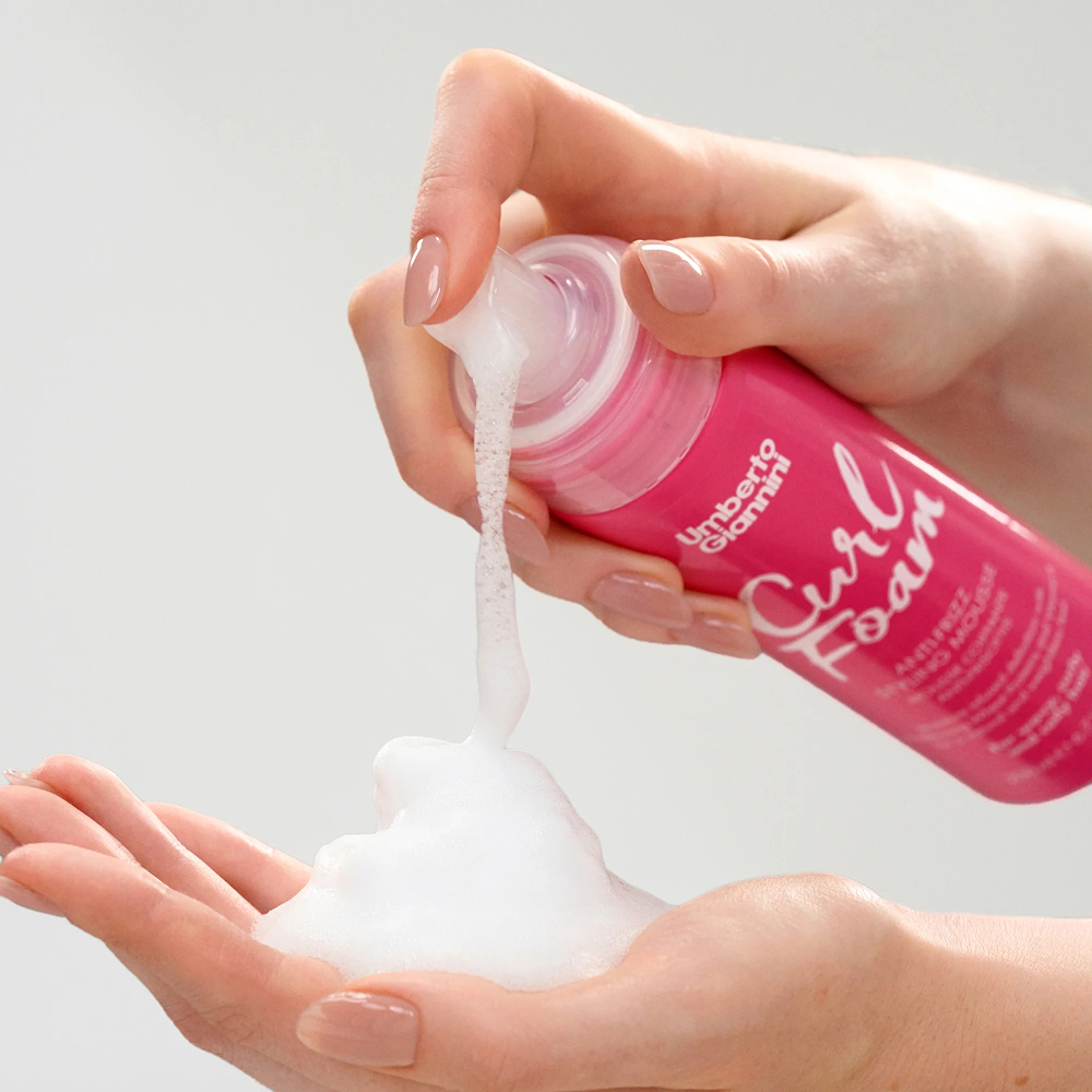 Umberto Giannini Curl Foam Anti-Frizz Styling Mousse 200ml