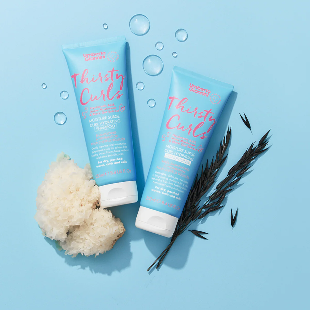Umberto Giannini Thirsty Curls Curl Hydrating Conditioner 250ml-Moisturizing Conditioner-Aladin Beauty