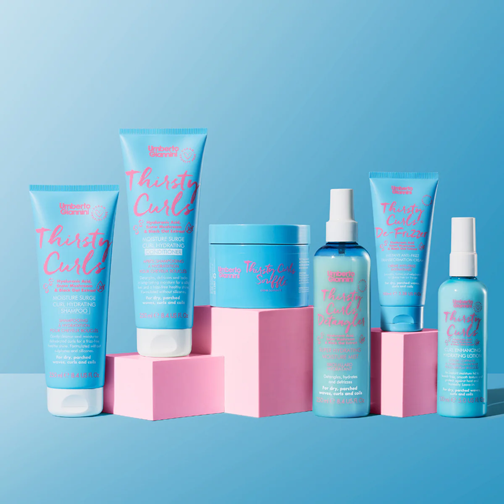 Umberto Giannini Thirsty Curls Souffle 300ml-Styling Cream-Aladin Beauty