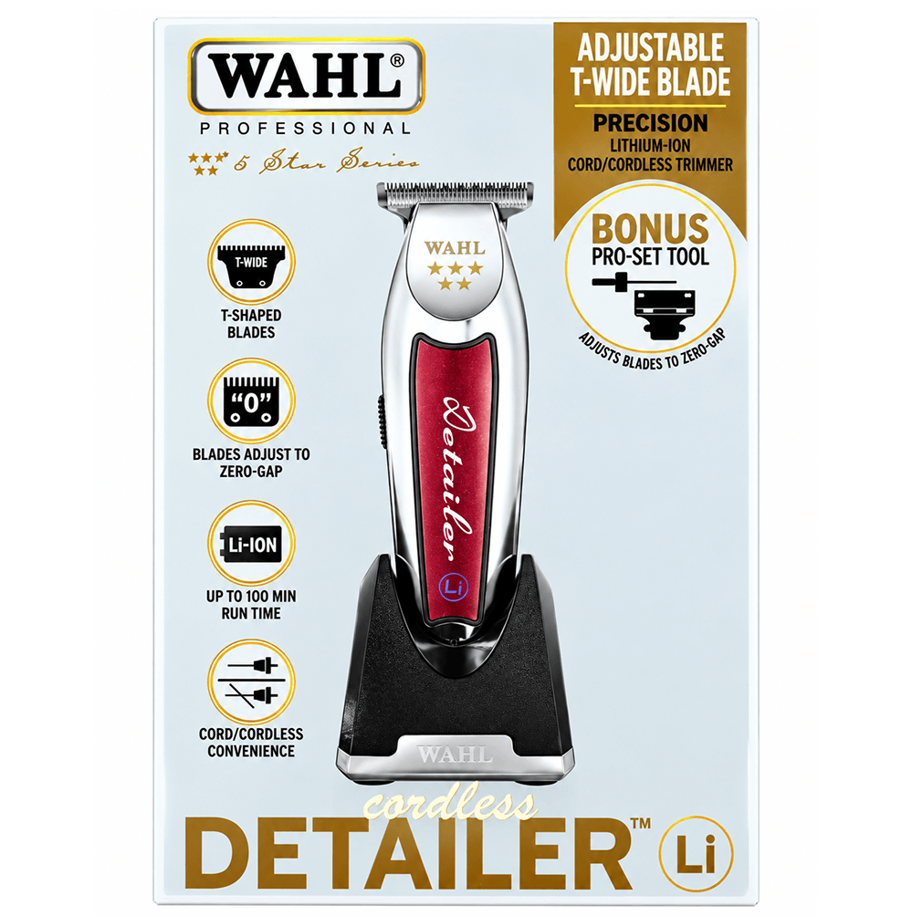 WAHL Snoerloze Detailer Tondeuseset