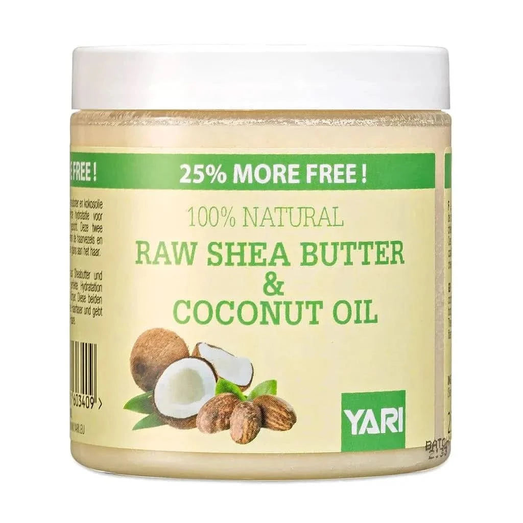 Yari Natural Raw Shea Butter & Coconut Oil 50ml - Aladin Beauty