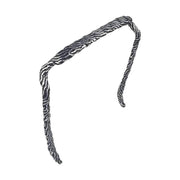 Zazzy Bandz Silver and Black Zebra
