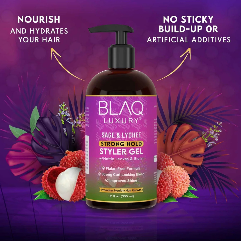 Blaq Sage & Lychee Styler Gel-All-Aladin Beauty