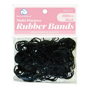 Dream World Rubber Bands 300ct Black