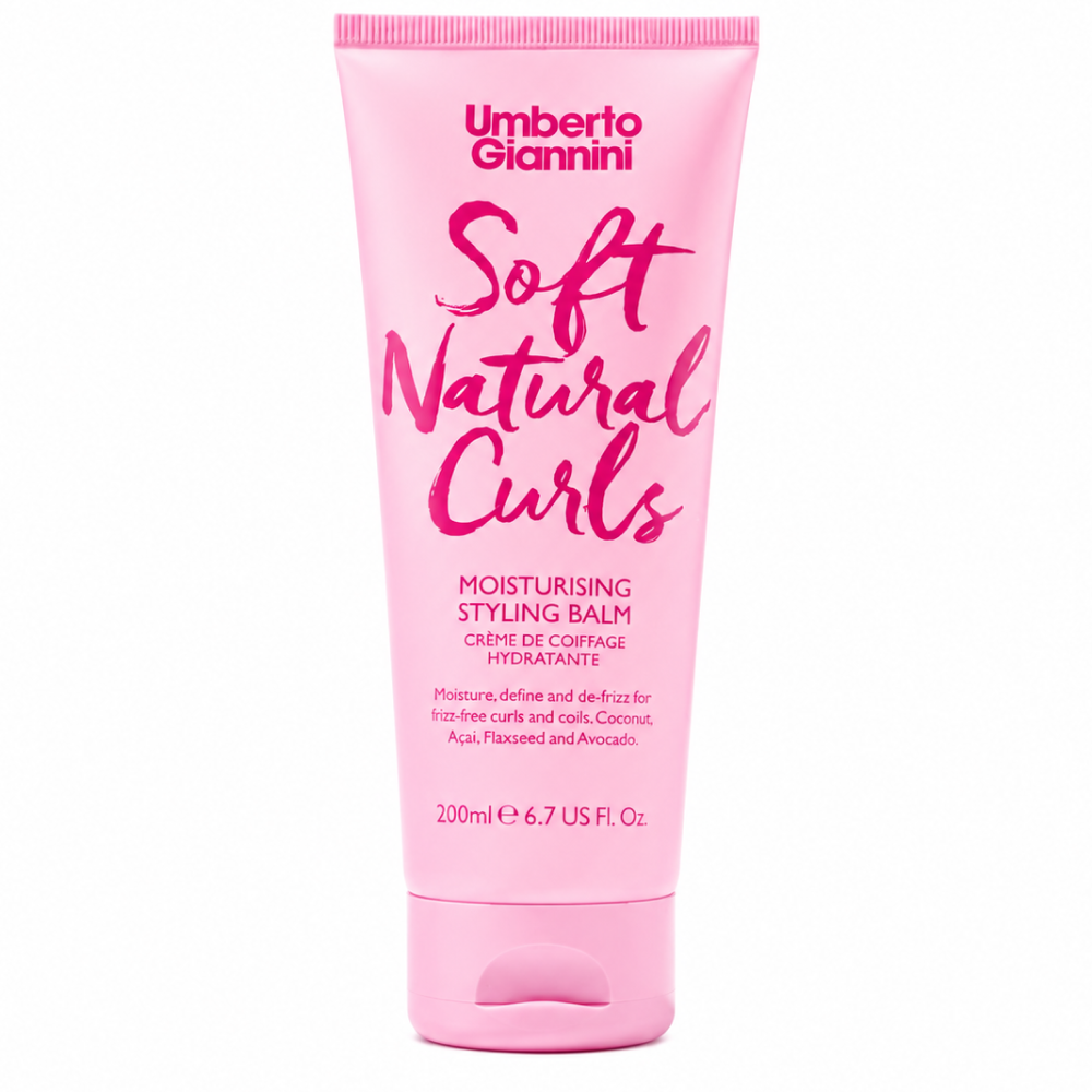 Umberto Giannini Soft Natural Curls Moisturising Styling Balm 200ml-Styling Cream-Aladin Beauty