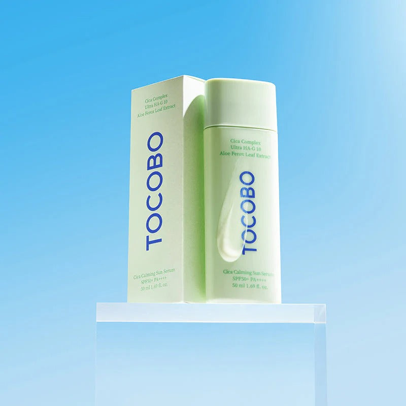 Tocobo Cica Calming Sun Serum SPF 50+ PA 50g-Sunscreen-Aladin Beauty