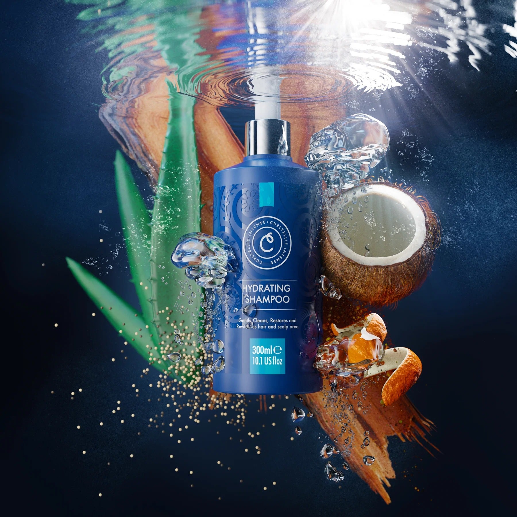 CurlyEllie Intense Hydrating Shampoo 300ml