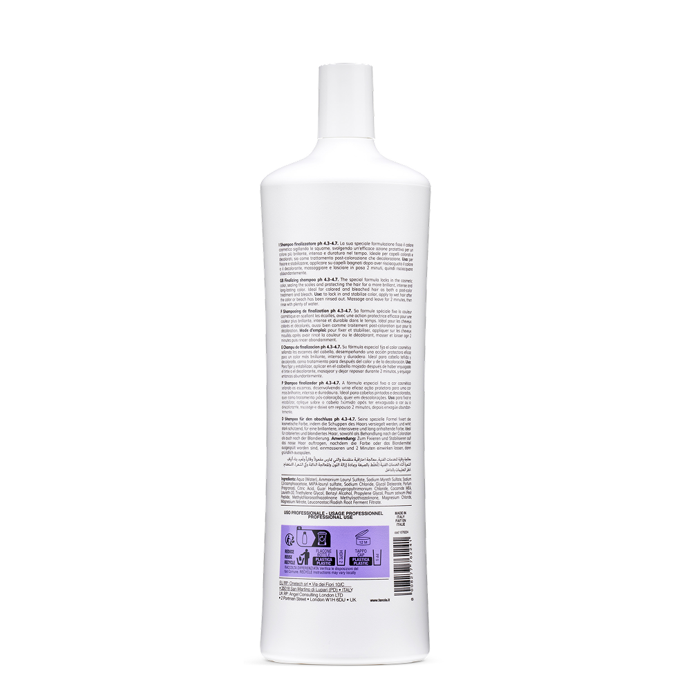 Fanola Finishing Shampoo pH 4.3-4.7 1000ml Fiber Fix