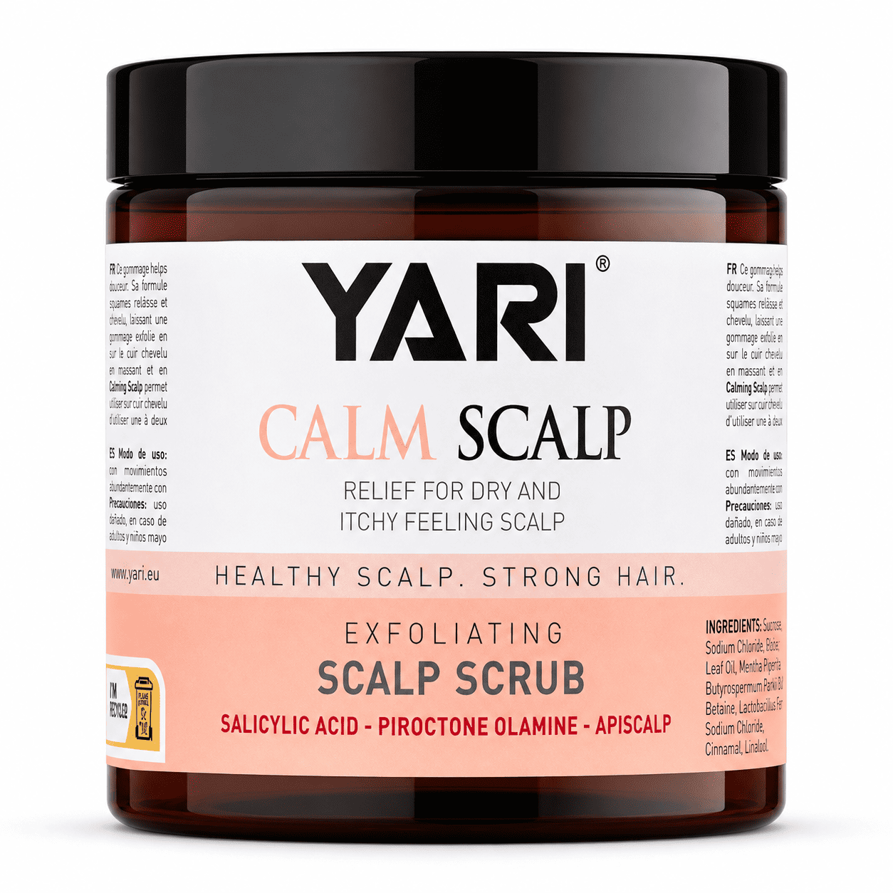 Yari Calm Scalp Dry & Itchy Exfoliating Scrub 250ml-All-Aladin Beauty