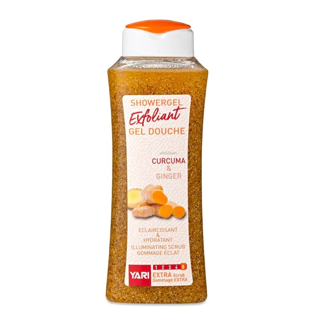 Yari Exfoliant Showergel Curcuma & Ginger 500ml-All-Aladin Beauty
