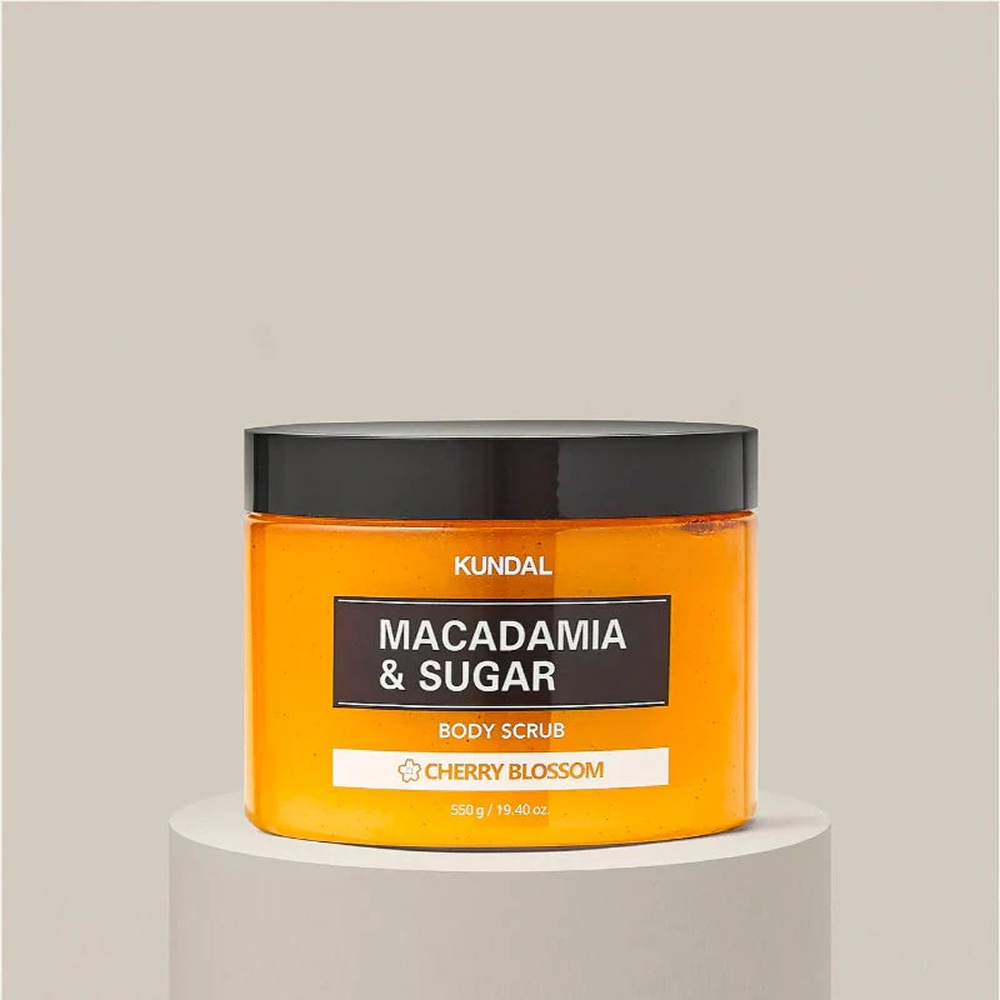 Kundal Macadamia & Sugar Body Scrub 550g