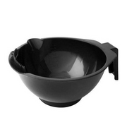 Wad Professional Beauty Tint Bowl Black Plastic