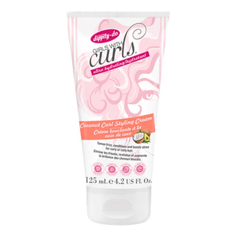 Dippity Do Girls with Curls Coconut Curl Styling Cream 125ml-Styling Cream-Aladin Beauty