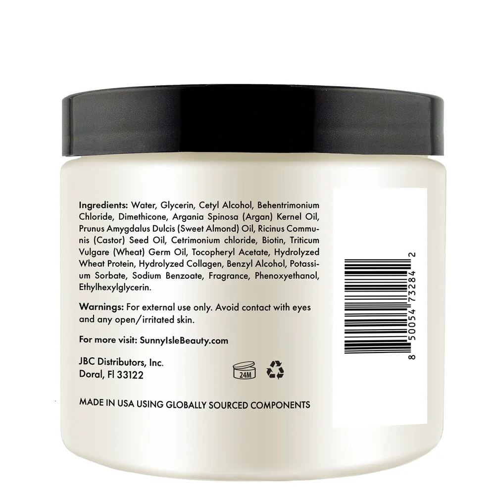 Sunny Isle Argan & Biotin Deep Hydrating Repair Masque 473ml-All-Aladin Beauty