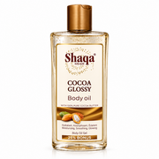 Shaqa Shah Cocoa Glossy Body Oil 250ml-All-Aladin Beauty