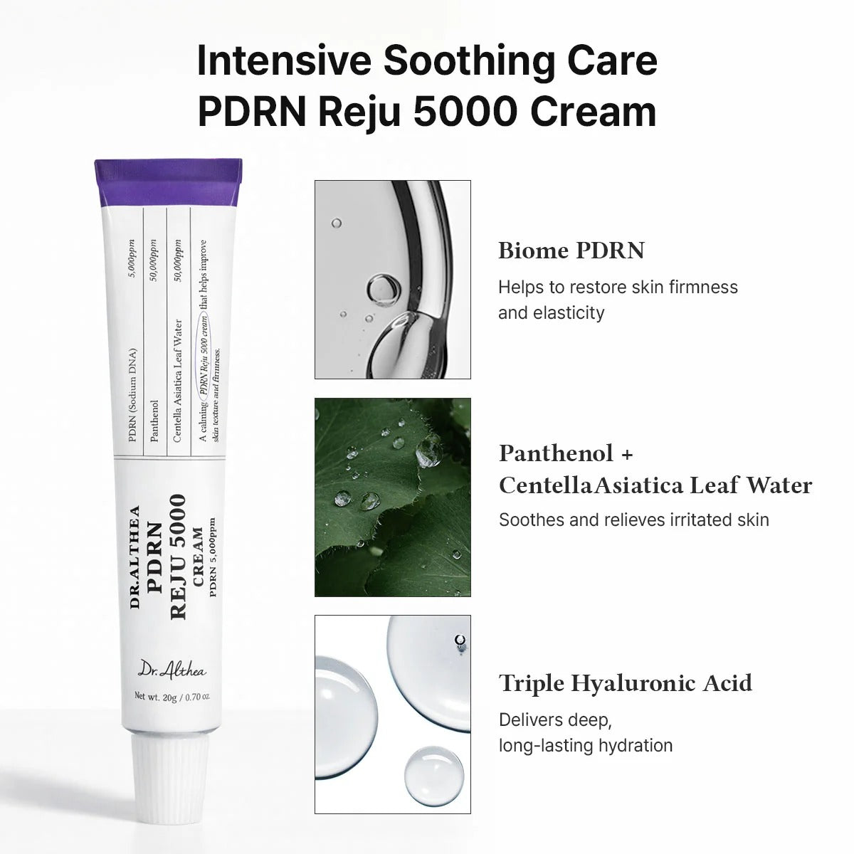 Dr Althea 1 Pdrn Rejuvenation 5000 Cream 20g-Face Cream-Aladin Beauty