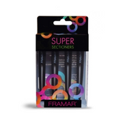 Framar Silicone Hair Clips Black 4 Pack