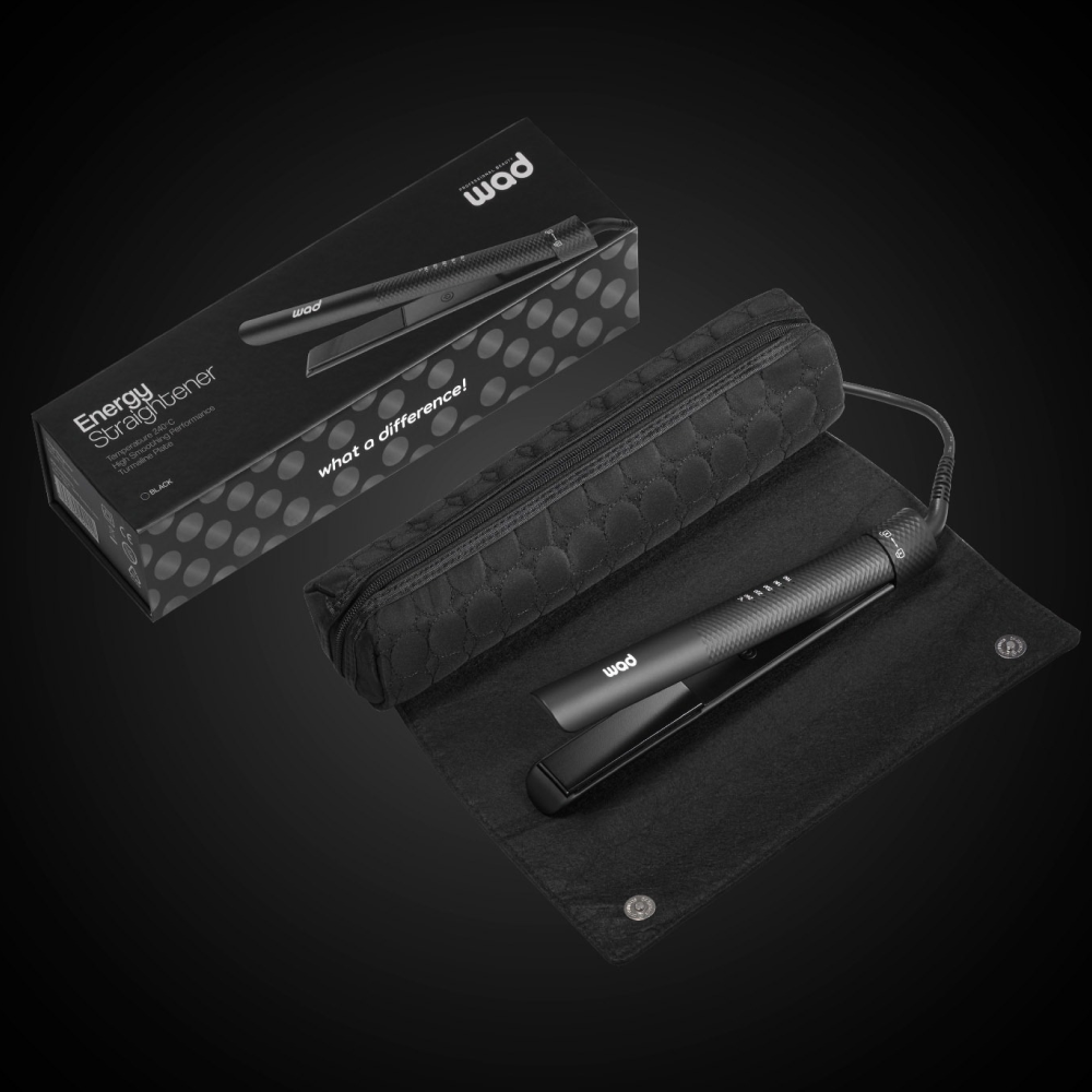 Wad Professional Beauty Energy Straightener Black