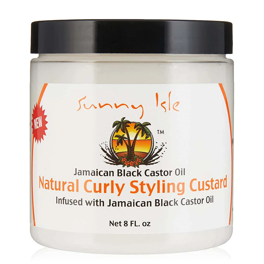 Sunny Isle Jamaican Black Castor Oil Curly Custard 8oz-All-Aladin Beauty
