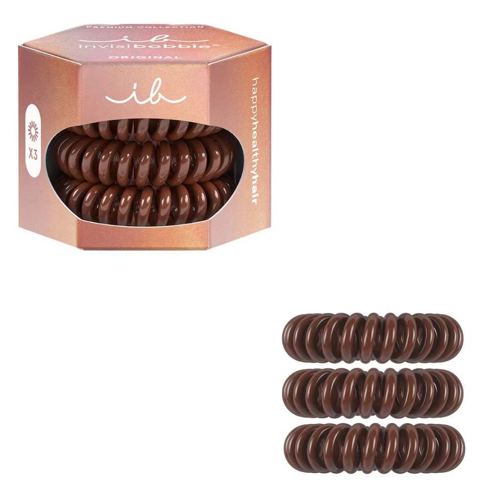 Invisibobble Hair Spiral Pretzel Brown