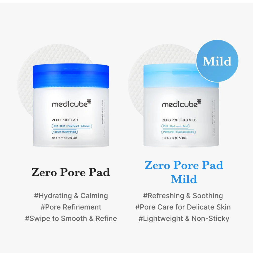 Medicube Zero Pore Pad Mild 70 Pads