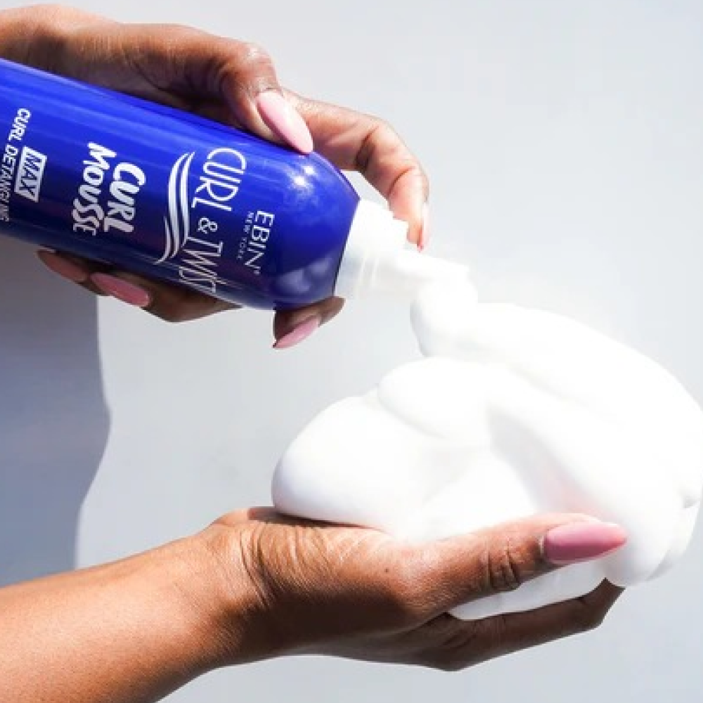 Ebin Curl Mousse Volumizing 354ml-Volumizing Mousse-Aladin Beauty