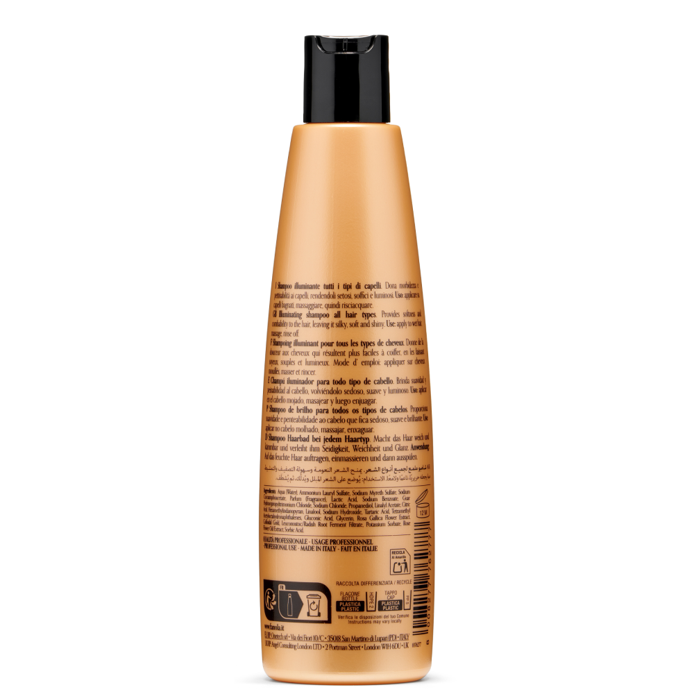 Fanola Oro Therapy Gold Illuminating Shampoo New Format 300ml