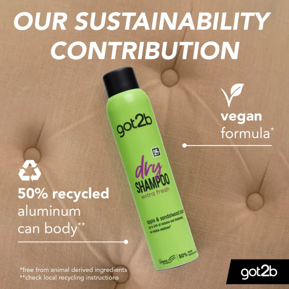 Schwarzkopf Got2b Dry Shampoo Extra Fresh 200ml-All-Aladin Beauty