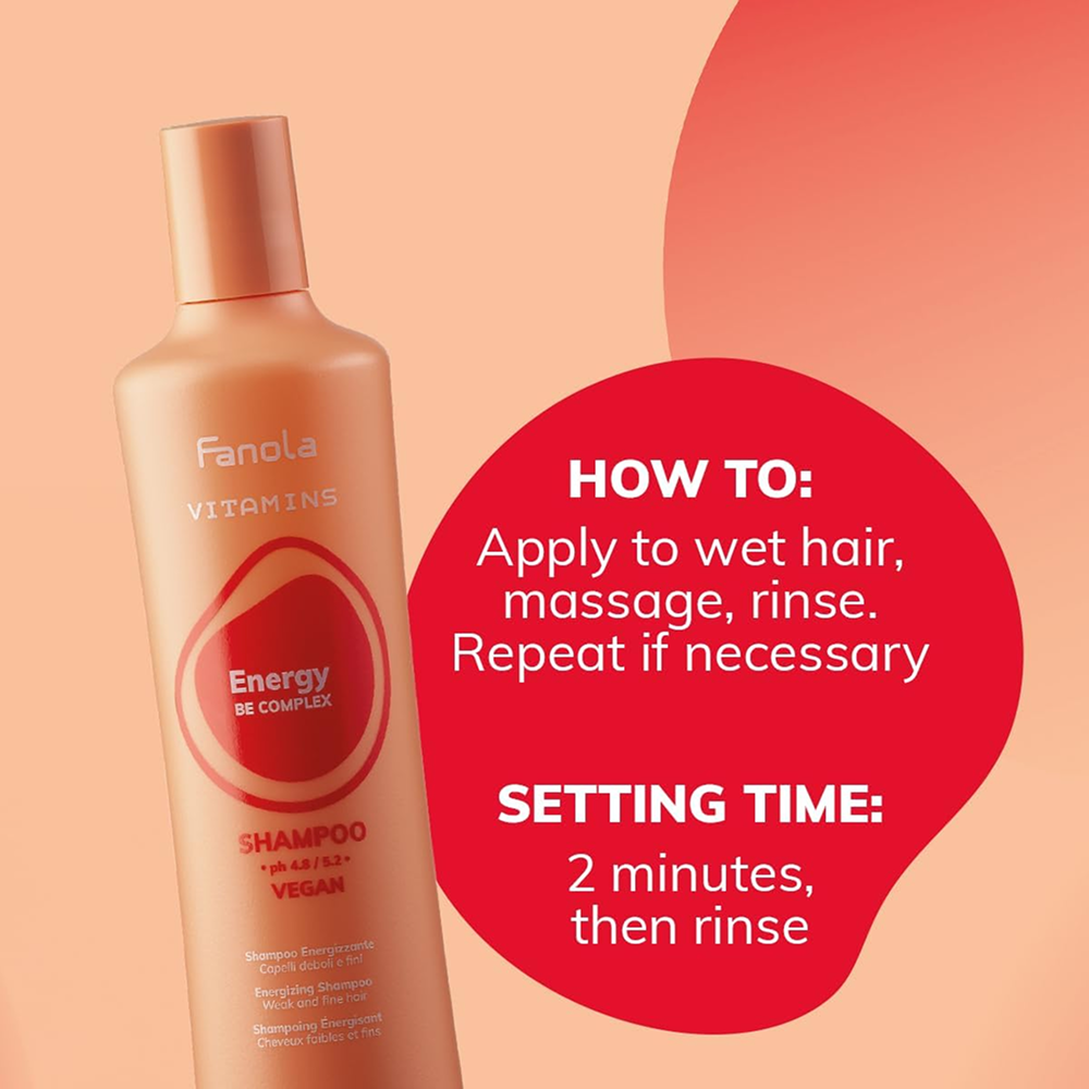 Fanola Hair Loss Energizing Vitamins Shampoo
