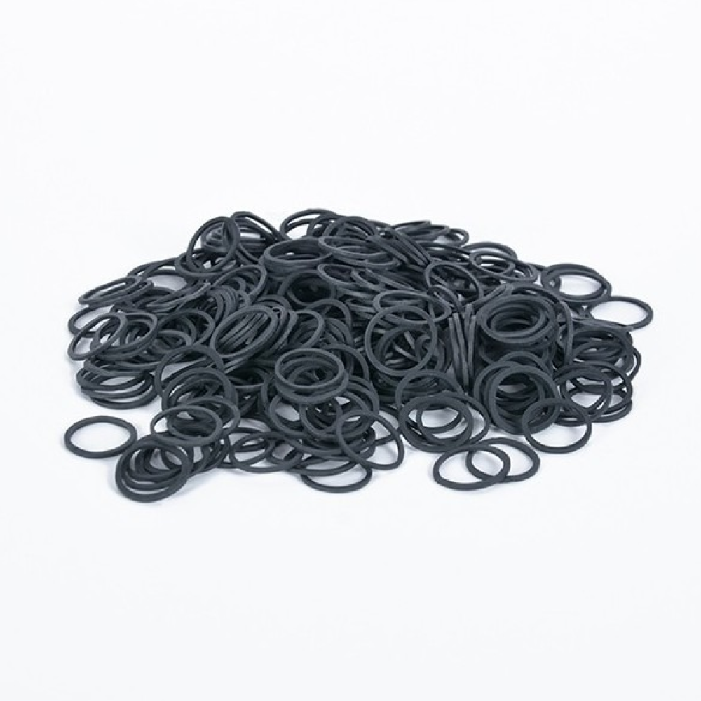 Bifull Elastic Bands Black 30mm 40 Units