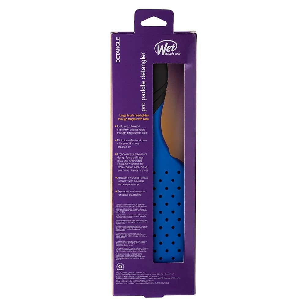 Wet Brush Pro Paddle Detangler - Royal Blue-All-Aladin Beauty
