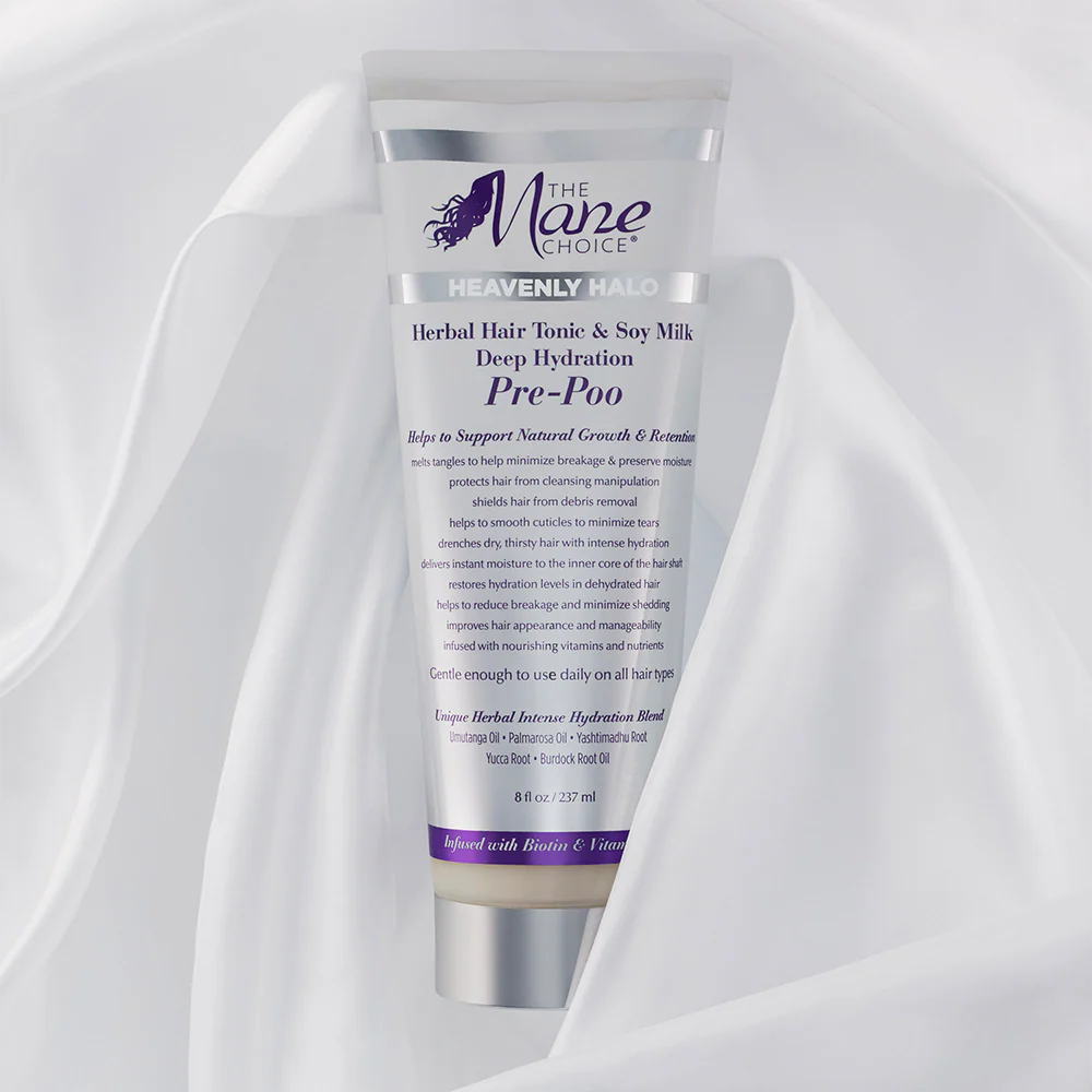 Mane Choice Heavely Halo Herbal Hair Tonic and Soy Milk Deep Hydration Pre-Poo 300ml