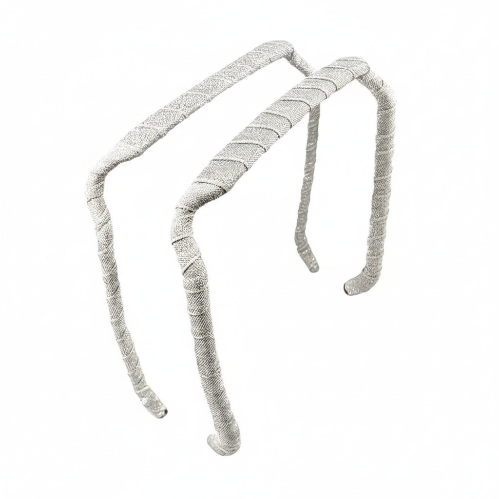 Zazzy Bandz Silver Sparkles